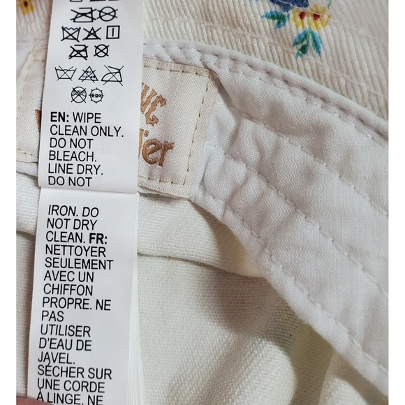 RARE Billabong x Wrangler White Bucket Hat  Flower Floral Print Spring Summer - Picture 7 of 9